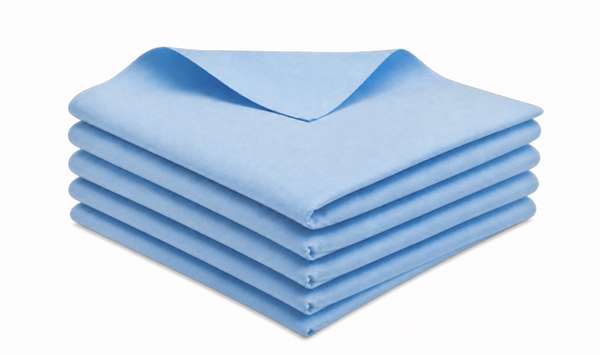 Image de LAVETTE MICROFIBRE NON TISSEE BLEU 130g/m2 40X33