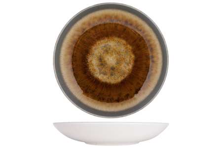 Image de ASSIETTE COUSCOUS Ø26CM IRIS BROWN