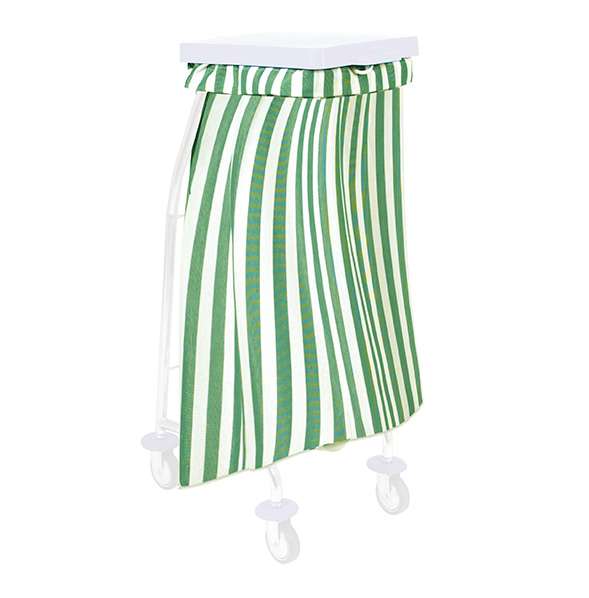Image de SAC A LINGE 65L RAYE VERT