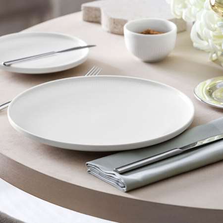 Image de ASSIETTE COUPE CREUSE Ø25CM AFINA BLANCHE