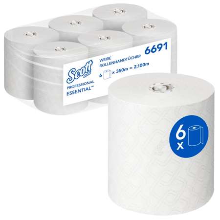 Image de ESSUIE-MAINS SCOTT ESSENTIAL BOBINE 350m