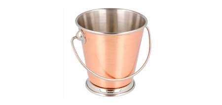 Image de SEAU A FRITES Ø9H9CM CUIVRE INOX