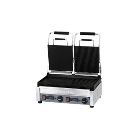 Image de GRILL PANINI DOUBLE PREMIUM MIXTE AVEC MINUTEUR