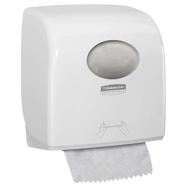 Image de DISTRIBUTEUR ESSUIE-MAINS AQUARIUS SLIMROLL BLANC