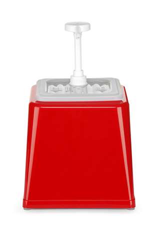 Image de DISTRIBUTEUR A SAUCE ROUGE 23X21XH.32CM