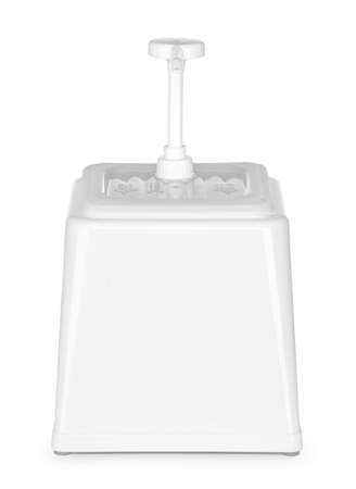 Image de DISTRIBUTEUR A SAUCE BLANC 23X21XH.32CM