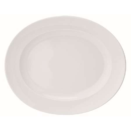 Image de ASSIETTE OVALE 34CM LUNA