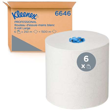 Image de ESSUIE MAINS EN ROULEAU KLEENEX 1P 250M AIRFLEX ICON