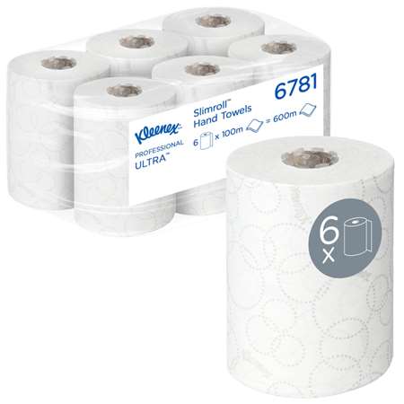 Image de ESSUIE MAINS KLEENEX ULTRA SLIMROLL 2P AIRFLEX