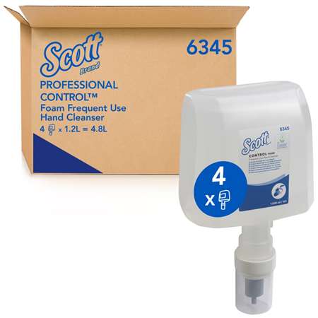 Image de MOUSSE LAVANTE USAGES FREQUENTS SCOTT® CONTROL 1.2L
