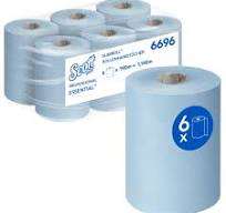 Image de ESSUIE-MAINS SCOTT® ESSENTIAL SLIMROLL 190m BLEUE