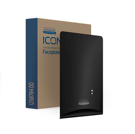 Image de FACADE DISTRIBUTEUR SAVON MOSAIQUE NOIR ICON