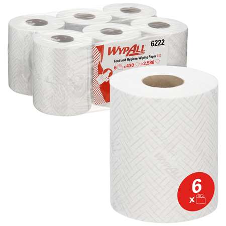 Image de ESSUYEURS WYPALL® NETTOYAGE BOBINE DEVIDAGE CENTRAL