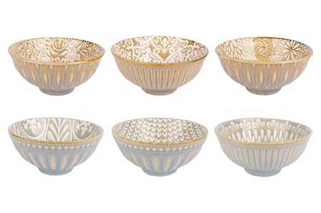 Image de BOL Ø12XH5,6CM MANILLA 6 ASSORTIS