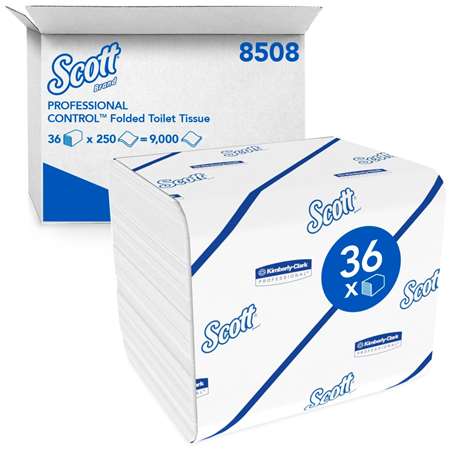Image de PAPIER TOILETTE PLIE SCOTT CONTROL