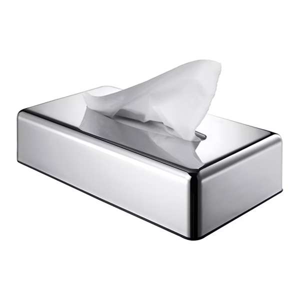 Image de DISTRIBUTEUR MOUCHOIRS DE TABLE ET MURAL RECTANGLE CHROME