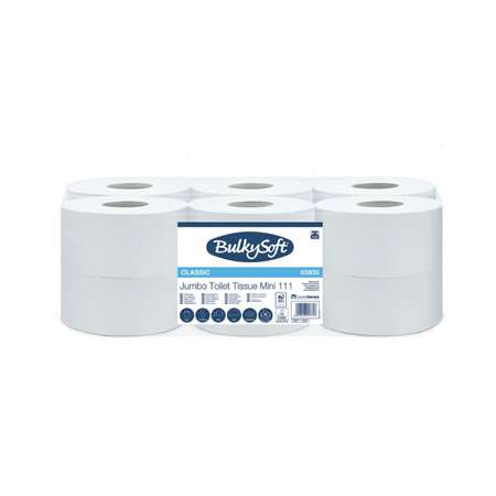 Image de PAPIER HYGIENIQUE BULKYSOFT MINI DEVIDAGE CENTRALE (T9)
