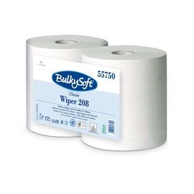 Image de BOBINE BULKYSOFT CLASSIC WIPER 208 EVO BLANC