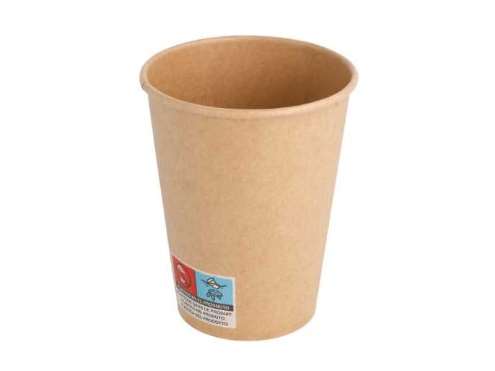 GOBELET 90Z 270ML CARTON MARRON  - CT DE 2500