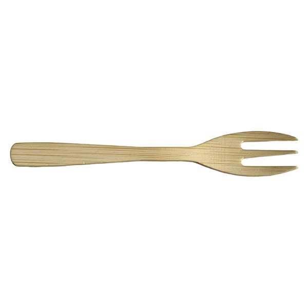 Image de FOURCHETTE 3 DENTS BAMBOU 10CM