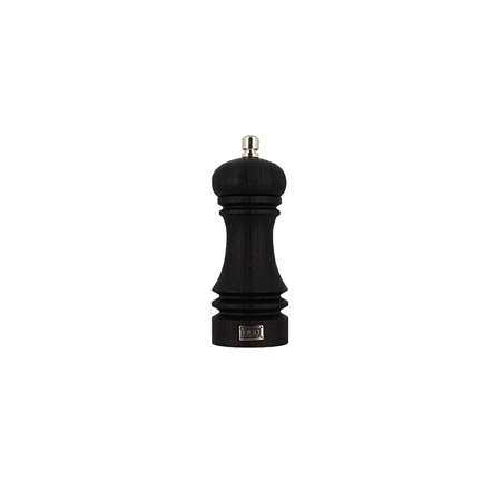 Image de MOULIN A POIVRE 15CM BOIS DE HETRE NOIR