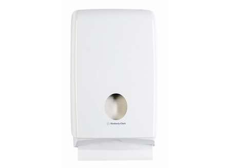 Image de DISTRIBUTEUR ESSUIE-MAINS PLIES SLIMFOLD AQUARIUS BLANC