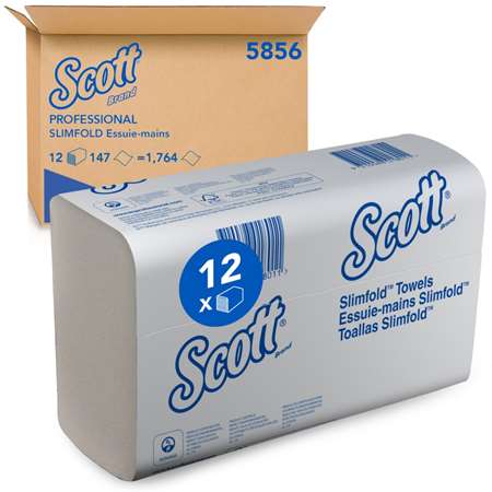 Image de ESSUIE-MAINS ENCHEVETRES SCOTT® SLIMFOLD 16xpaquets de 110