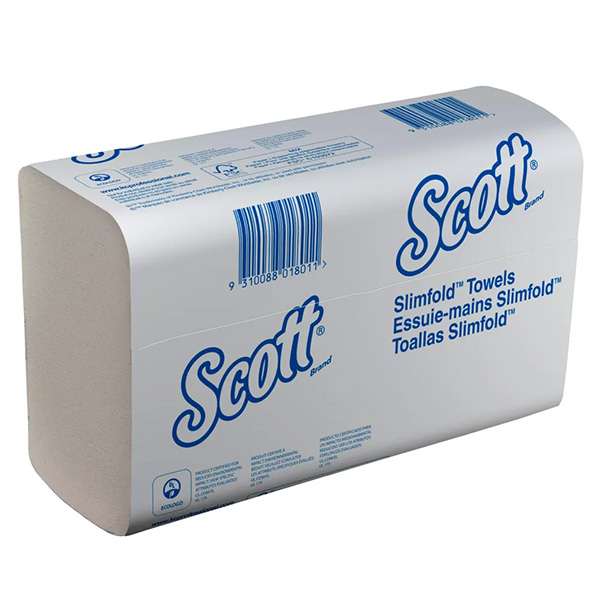 Image de ESSUIE-MAINS ENCHEVETRES SCOTT® SLIMFOLD 16xpaquets de 110