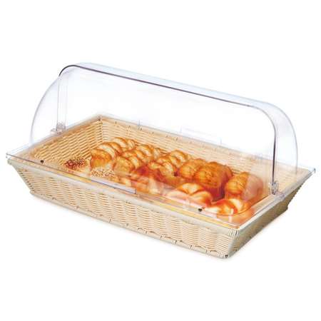 Image de PANIER BUFFET RECTANGULAIRE 53X31CM POLYPRO MARRON
