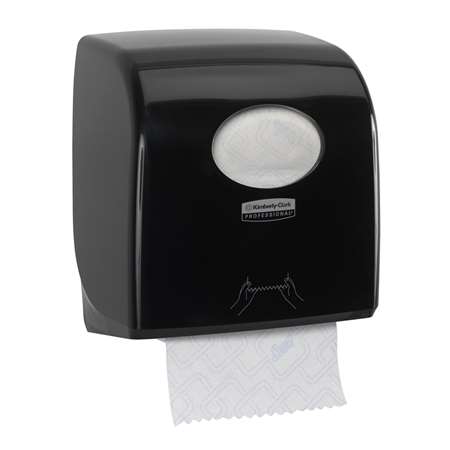 Image de DISTRIBUTEUR ESSUIE-MAINS AQUARIUS SLIMROLL NOIR