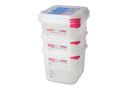 Image de BOITE HERM RAFR GN1/6 H100MM 1.7L SET3