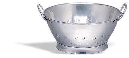 Image de PASSOIRE CONIQUE Ø30CM ACIER INOXYDABLE