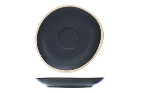 Image de SOUS - TASSE Ø12CM GALLOWAY BLACK ESPRESSO ONDERTAS