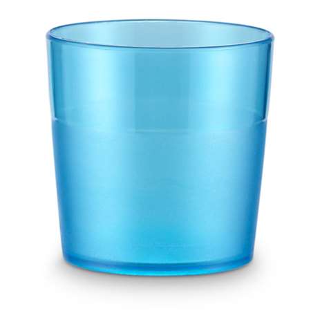 VERRE POLYCARBONATE BLEU 17CL