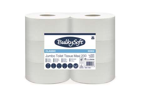 Image de PAPIER HYGIENIQUE BULKYSOFT MAXI DEVIDAGE CENTRALE (T8)