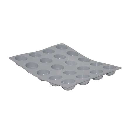 Image de PLAQUE MINI DEMI-SPHERES ELASTOMOULE MOUSSE DE SILICONE