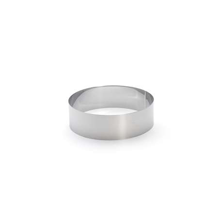 Image de CERCLE A ENTREMETS VACHERIN INOX Ø20CM H.6CM