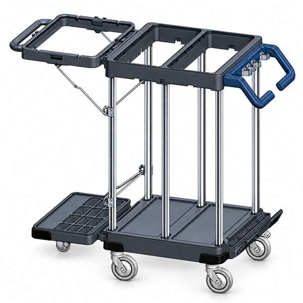 Image de CHARIOT ORIGO 2 CX NU ROUES SILENCIEUSES