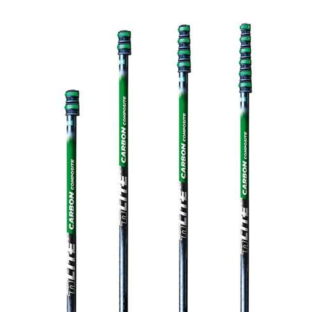 Perche téle nLite CarbonComposite, 2 élem., 1,60m