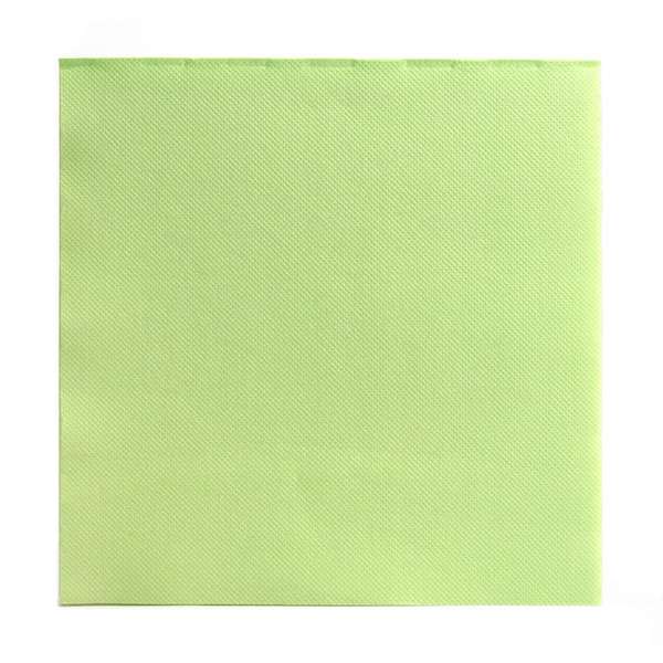 Image de SERVIETTE SOFTIQ DOUBLE POINT KIWI 38X38CM 1/4