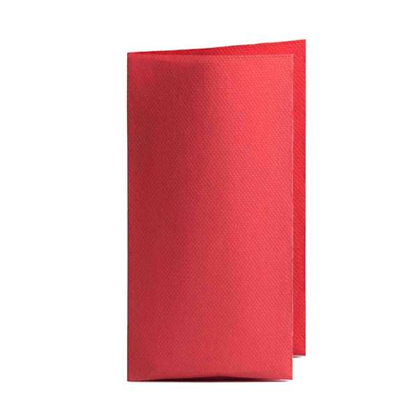 Image de SERVIETTE DOUBLE POINT ROUGE 1/8