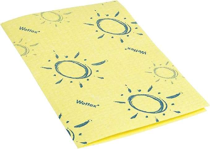 Image de LAVETTE WETTEX SOFT JAUNE SACHET DE 10