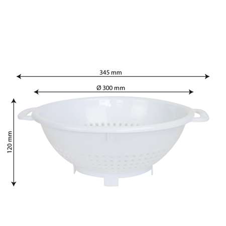 Image de PASSOIRE Ø30CM BLANC