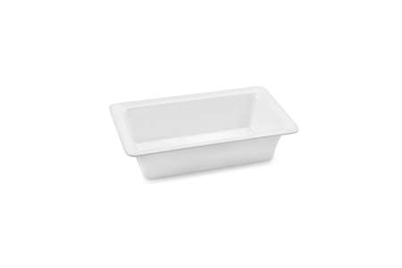 Image de BAC GN1/3 32.5X17.5XH.10CM SLIM MELAMINE BLANC