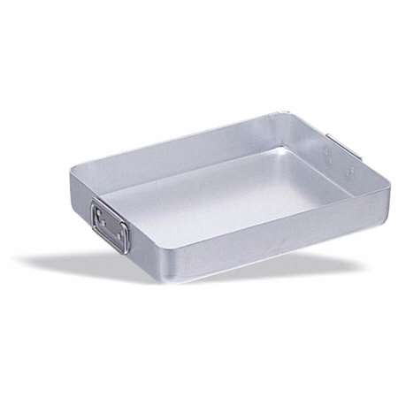PLAT A ROTIR 40X30XH.6CM AVEC ANSES 10L ALUMINIUM