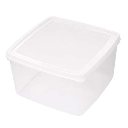 Image de BOITE HERM PP 18,5X18,5X11CM 2500 ML