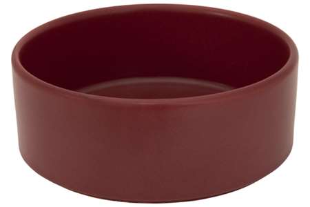Image de BOL Ø14XH5,5CM TOWER RASPBERRY RED