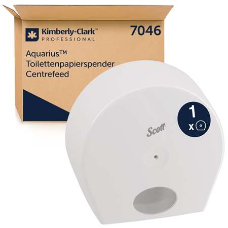 Image de DISTRIBUTEUR DE PAPIER TOILETTE SCOTT CONTROL SIMPLE ROULEAU