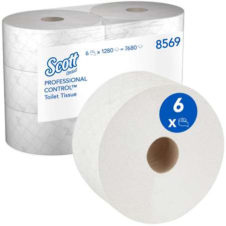Image de PAPIER TOILETTE DEVIDAGE CENTRAL SCOTT CONTROL (SIMPLE)