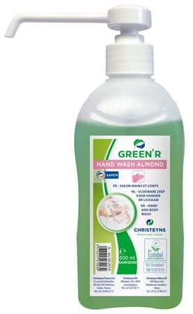 Image de CHRISTEYNS GREEN'R HAND WASH ALMOND 1L AIRLESS